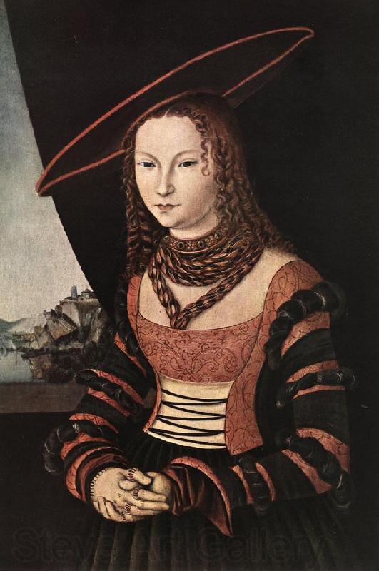 CRANACH, Lucas the Elder Portrait of a Woman dfg France oil painting art
